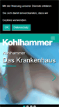 Mobile Screenshot of daskrankenhaus.de